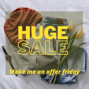 Make me an offer Friday!!!!